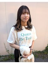 ヒカリス 東三国(HIKARIS) 笑顔溢れるインナーカラー/イヤリングカラー/巻き髪