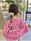 お呼ばれプリンセスヘアアレンジ♪