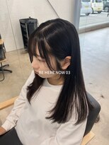 ビーヒアナウ N゜03 金沢駅西店(BE HERE NOW)&nbsp;【韓国ヘア/レイヤー/顔まわりレイヤー/縮毛矯正】