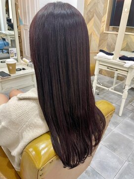 シアン 立川店(Shian) ほんのりパープルブラウンカラー