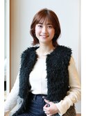 ひし形くびれボブ