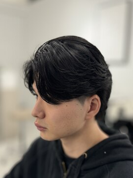 バース 梅田中崎町店(BIRTH) ニュアンスパーマセンターパートシャドーパーマカルマパーマ韓国