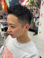 カーニー 錦糸町(kearny)&nbsp;メンズ　ベリーショート　スパイキー