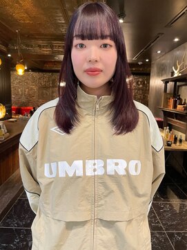 グリーン 表参道(green) 【MADOKA】フェイスレイヤー/ピンクパープルカラー