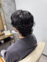 シエテ 津田沼(Siete)&nbsp;スペインカール/スパイキーショート/ブルーブラック/津田沼