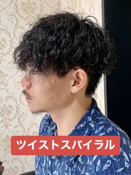 リスタバイネオリーブ 浅草(Re:sta by neolive) ツイスパツイストスパイラルパーマ縦落ちツイスパメンズパーマ