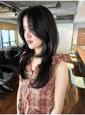 【あきら】レイヤーカット韓国ヘアハッシュカットハイレイヤー