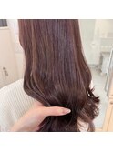ピンクブラウン/ピンクカラー/艶感カラー