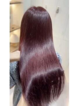 ジーナ 博多筑紫口(Zina) 【輝士】艶髪暖色カラー×TOKIOトリートメント