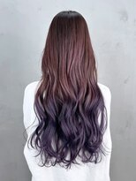 アイティーバイアルバム 松戸店(IT by ALBUM)&nbsp;ロング顔周りレイヤーデザインカラー暗めカラー_ba493452