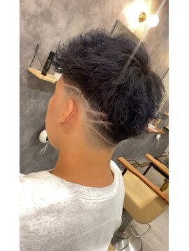 ジュール メンズ 大分(Joule men's) ラインアート/スキンフェード/ジェットモヒカン/[大分駅]