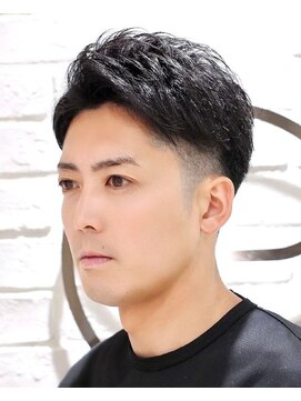 ヘアーアンドグルーミング ヨシザワインク(HAIR&GROOMING YOSHIZAWA Inc.) ツーブロック刈り上げショートアップバングビジネス爽やか清潔感