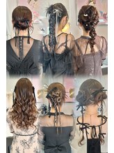 韓国×中国のヘアメで結婚式参列、推し活、デート、お出かけ、夜のお仕事などに！メイクご予約も大人気☆