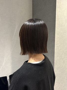 クラリス バイネオ 武蔵小杉(Claris by neo) 切りっぱなしミニボブスタイル◯
