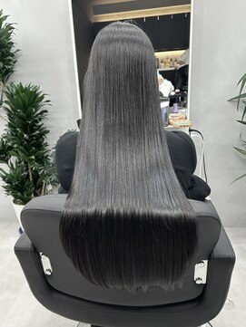 ゴート(GHOAT) 髪質改善カラー ブルーブラック