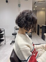 クーナバイトマト 横浜(Cuna by TOMTO) 【RYOHEI】ボブパーマ_スパイラルパーマ_20代30代40代