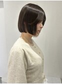 札幌大通レイヤーカットハッシュカット髪質改善韓国ボブ顔周り