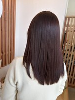 アミュー(Amyu) ブリーチなし、ピンクブラウン