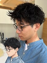 オム グランド(HOMME GRAND)&nbsp;ルーズショートパーマ