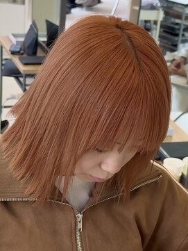 ネア(nea) ボブ×オレンジ