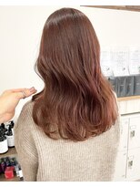 アトレ 福岡大名店(attrait)&nbsp;大人可愛いミディアムブラウンカラーヘア