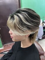 ヘアサロンナンバーワンクラブ上和田本店&nbsp;伸びっぱなしブリーチ