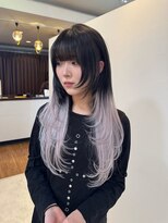 エネ 表参道(enne)&nbsp;ホワイトグラデーション/ホワイトカラー/シールエクステ