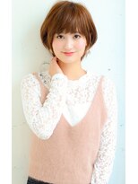 トリコ心斎橋(trico)&nbsp;ミルクティーカラー×姫カットクラシカルマッシュ