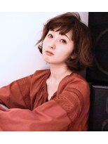 ノーラン(NoLan)&nbsp;動きを感じるウェーブボブスタイル