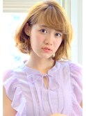 ◆MUSEUM◆ふわっと柔らか♪ハニーヘアボブ☆