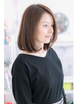 ミック ヘアアンドビューティー 大山店(miq  Hair&Beauty)&nbsp;しっとりまとまる…小顔ワンカールストレート