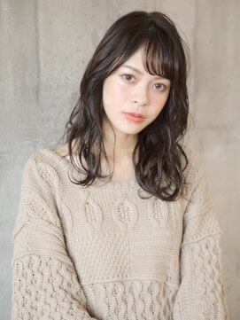 ラシェル パル ノエル(Laciel par Noel) 黒髪のミディアムvol.3