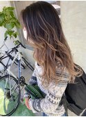 【NAiVE hair】バレイヤージュハイライト