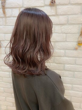 シュガー ヘアアンドネイル 仙台(SUGAR) ラベンダーベージュカーキグレージュマッシュショートボブディ