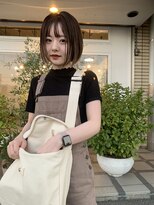 ソーイ(sowi)&nbsp;インナーカラーボブヘア【Insta@sowi_abe】