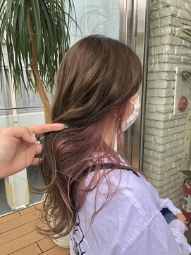 ディフィーノ 青山(DIFINO) 【DIFINO 青山】Inner pink×olive beige