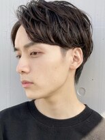 メンズヘアトーキョー(MEN'S HAIR TOKYO)&nbsp;無造作パーマ/サイドパート/ツーブロック/アップバング