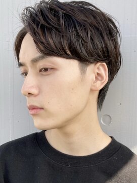 メンズヘアトーキョー(MEN'S HAIR TOKYO) 無造作パーマ/サイドパート/ツーブロック/アップバング