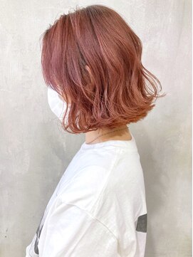 アイティー バイ アルバム 浦和店(IT by ALBUM) ピンクべージュ_くびれヘアビタミンカラー_ba321532