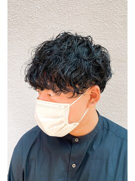 ルーカス(LUCAS) 波巻きパーマ&マッシュ