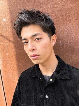 クオル 立川(QOL) 無造作パーマツイストスパイラルパーマツーブロック波巻きパーマ