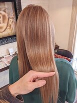 ボアップ 京橋店(boappu)&nbsp;#ミルクティーベージュ#ミルクティーカラー#ベージュ#ハイトーン