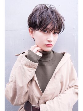 エイミー(Aimee) Aimee 町田 大人小顔ショート×艶髪グレージュ