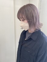 ヘアーデザイン シュシュ(hair design Chou Chou by Yone)&nbsp;ハイトーンカラー×ピンクシルバーベージュ♪