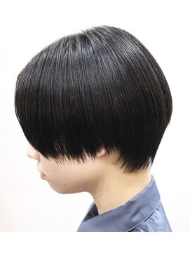 ウィスカーヘアー(whisker hair) ハンサムショート