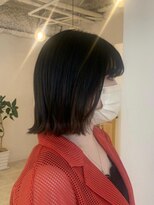 リリィ ヘアデザイン(LiLy hair design) Lilyhairdesign ・ 切りっぱなしボブ