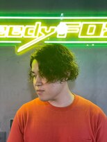 グリーディーフォックス 代々木(Greedy FOX)&nbsp;波巻き/ハイライト/マッシュパーマ/ウルフ[シェービング]