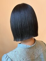 レリコ ニド(Relico-nid) 髪質改善10代20代30代韓国風切りっぱなしタッセルボブ