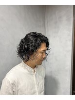 レヴィ 神楽坂(Levi)&nbsp;ミディアムパーマとマンバンヘア