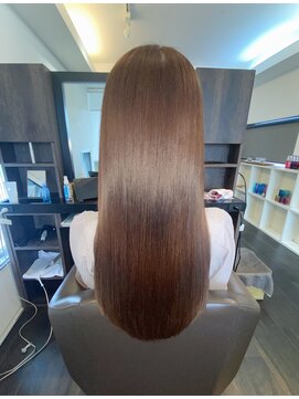 アールサロンプラスキャスパ 自由が丘(Rrsalon+CASPA) 【髪質改善】R.HASエクソソーム水素トリートメント×艶カラー